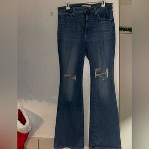 Levi 726 flair size 31 stretchy jean